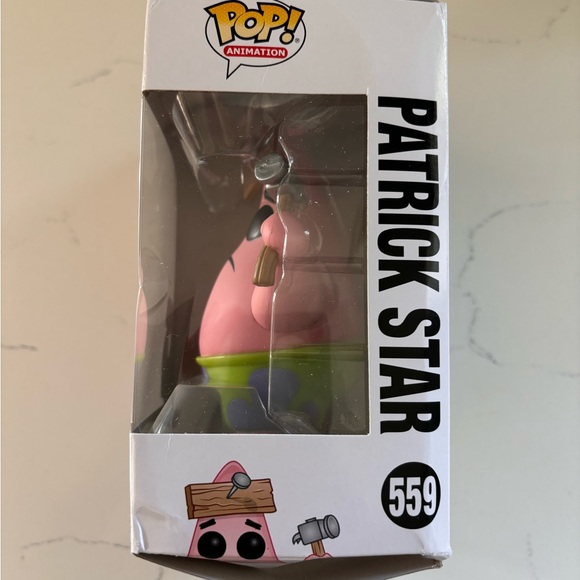 Funko Pop! SpongeBob SquarePants Patrick Star 559 - Picture 6 of 7
